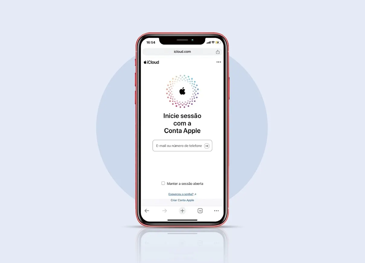 Configurar um contacto de recuperação para uma conta Apple